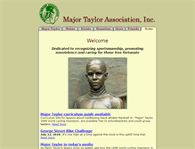 Tablet Screenshot of majortaylorassociation.org